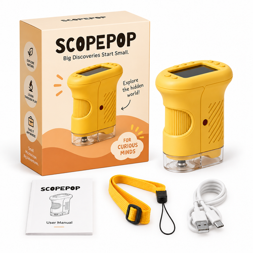 ScopePop™ Pocket Microscope 🔬